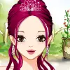 girls with flowers