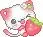 Strawberry kitty