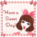 Have a sweet day!