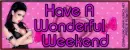  Weekend