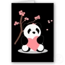Cherry Blossom Panda
