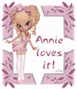Annie loves it!
