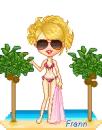 on the beach