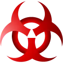 Biohazard red