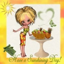girll with fruit