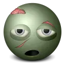 Zombie face
