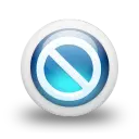 NO SIGN blue n white