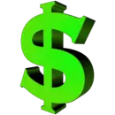 Green Dollar Sign