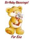 Birthday Party Bear - For Elia