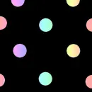 Rainbow Polka Dot