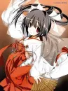 Anime girl in kimono
