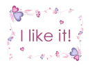 I like it!