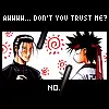 Hajime Saito and Sanosuke Sagara
