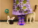 coloured shoe