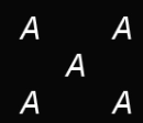 Letter A Background