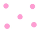 White/Pink Polkadot Background