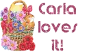 Carla loves it!