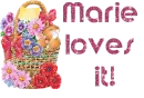 Marie loves it!