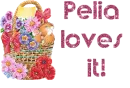 Pelia loves it!