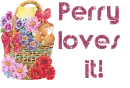 Perry loves it!