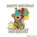 Happy  Birthday Chrissi