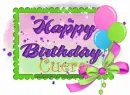 Happy Birthday