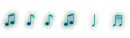 â™« â™ª â™ª â™« â™© â™¬ blue