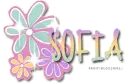 Sofia with flowers :)