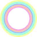 rainbow circle