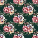 roses and greens