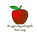 An Apple A Day Will Keep the Doctor Away 