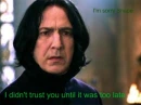 I'm Sorry Snape