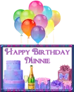 Minnie Happy Birthday