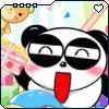 happy panda