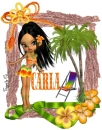 Girl in frame