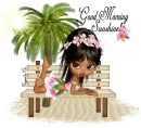 Girl on bench