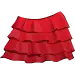 Clothes Colection: Red Ruffled Mini 
