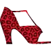 Clothes Colection: Red Leopord Print Heals