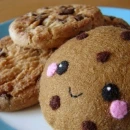 Its a cookie (\(ï½¡ãƒ»â—¡ ãƒ»ï½¡)/) 