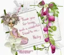 Thank you...Nicky