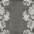 Seamless ornament gray background