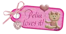 Pelia loves it!
