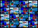 seamless color glass background