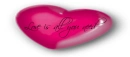 pink heart quote