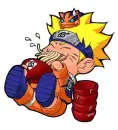 naruto and his ramen