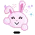 pink bunny