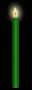 Green candle
