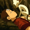 Aang and Momo