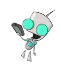 Gir Watching TV