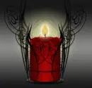 Red candle